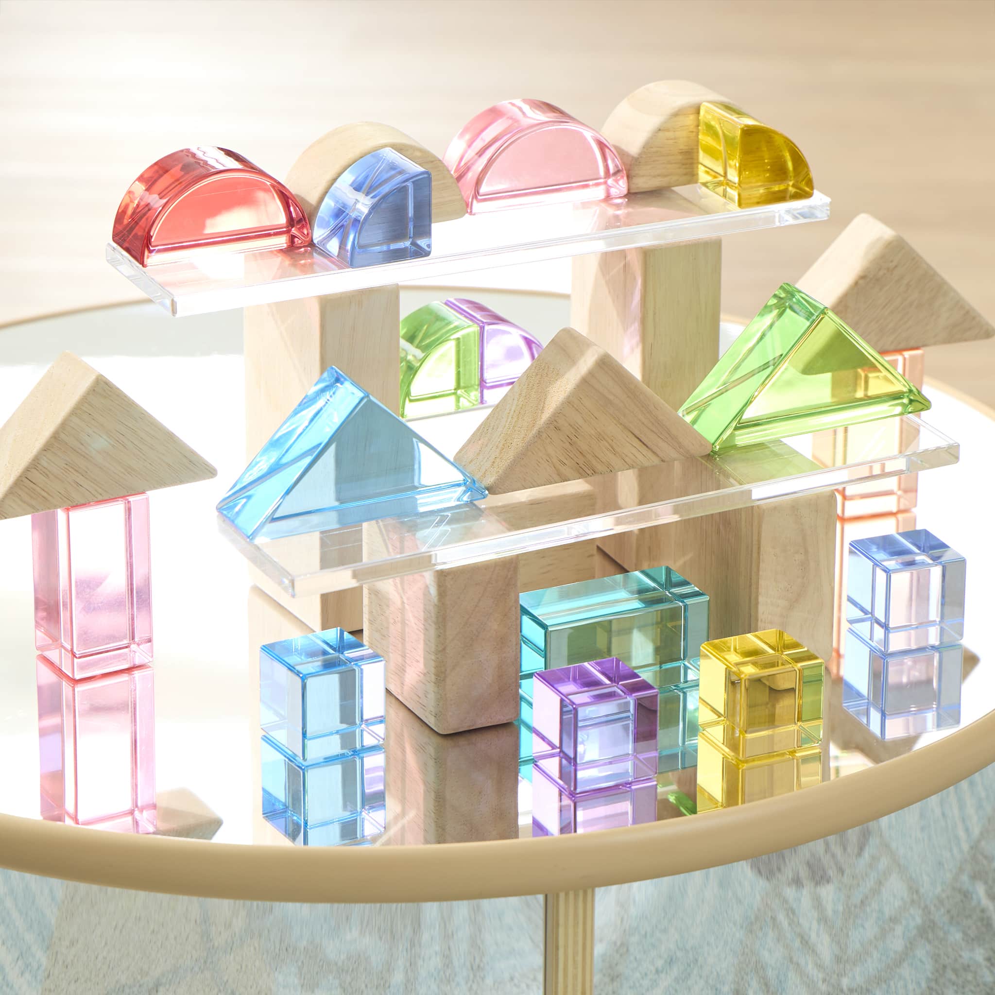 Acrylic Rainbow Unit Blocks - Foundation Set