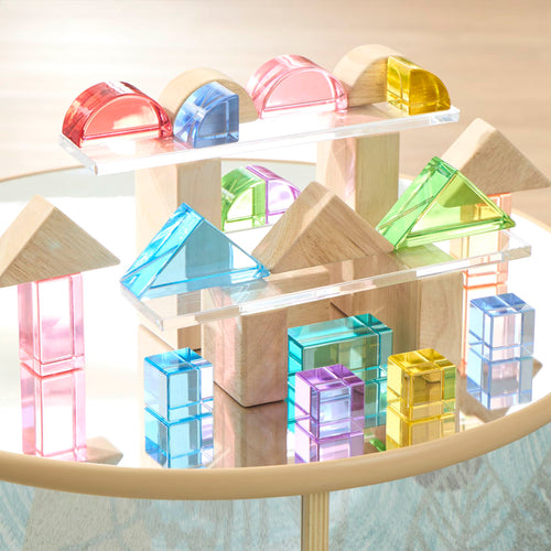 Acrylic Rainbow Unit Blocks - Foundation Set