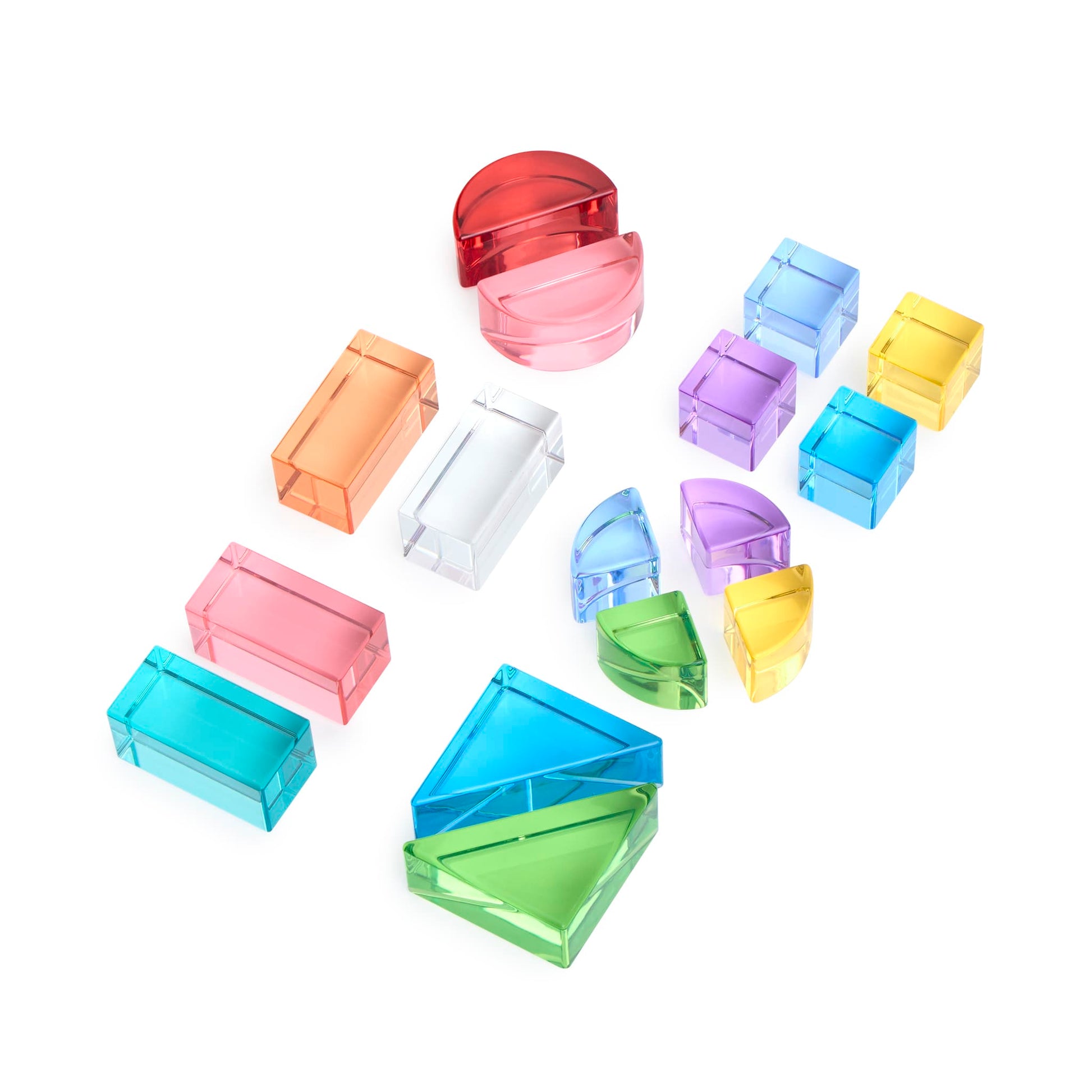 Acrylic Rainbow Unit Blocks - Foundation Set