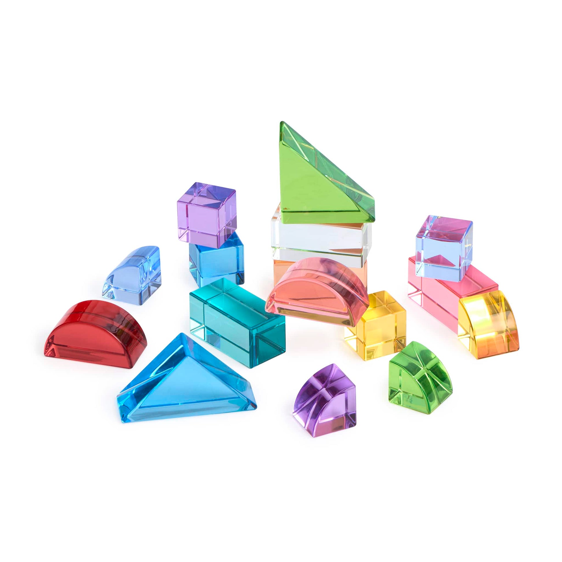 Acrylic Rainbow Unit Blocks - Foundation Set