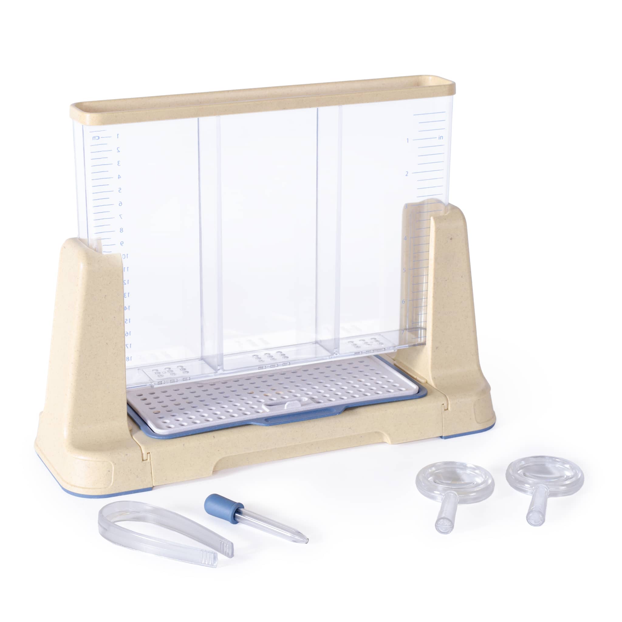 Explore and Discover 3 Section Root View Planter