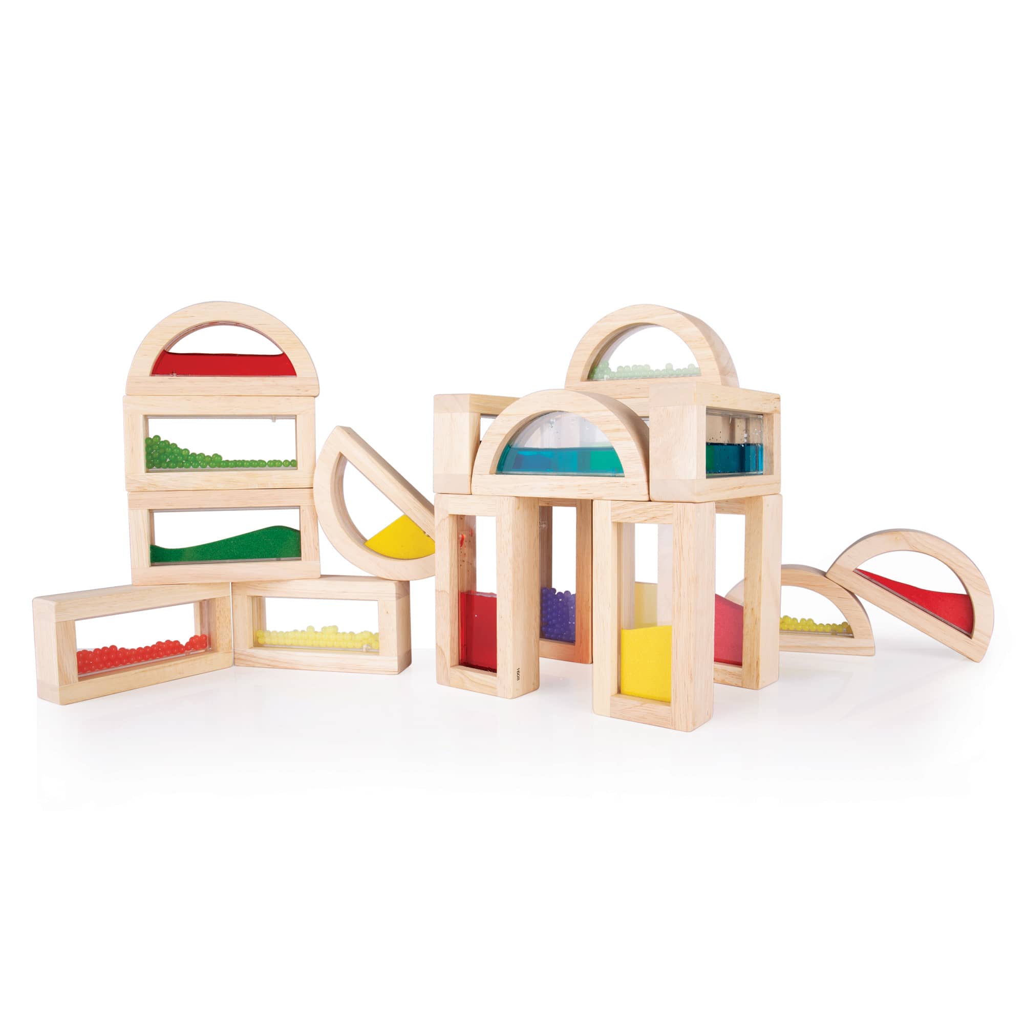 Sensory Rainbow Blocks - 18 pc. Set