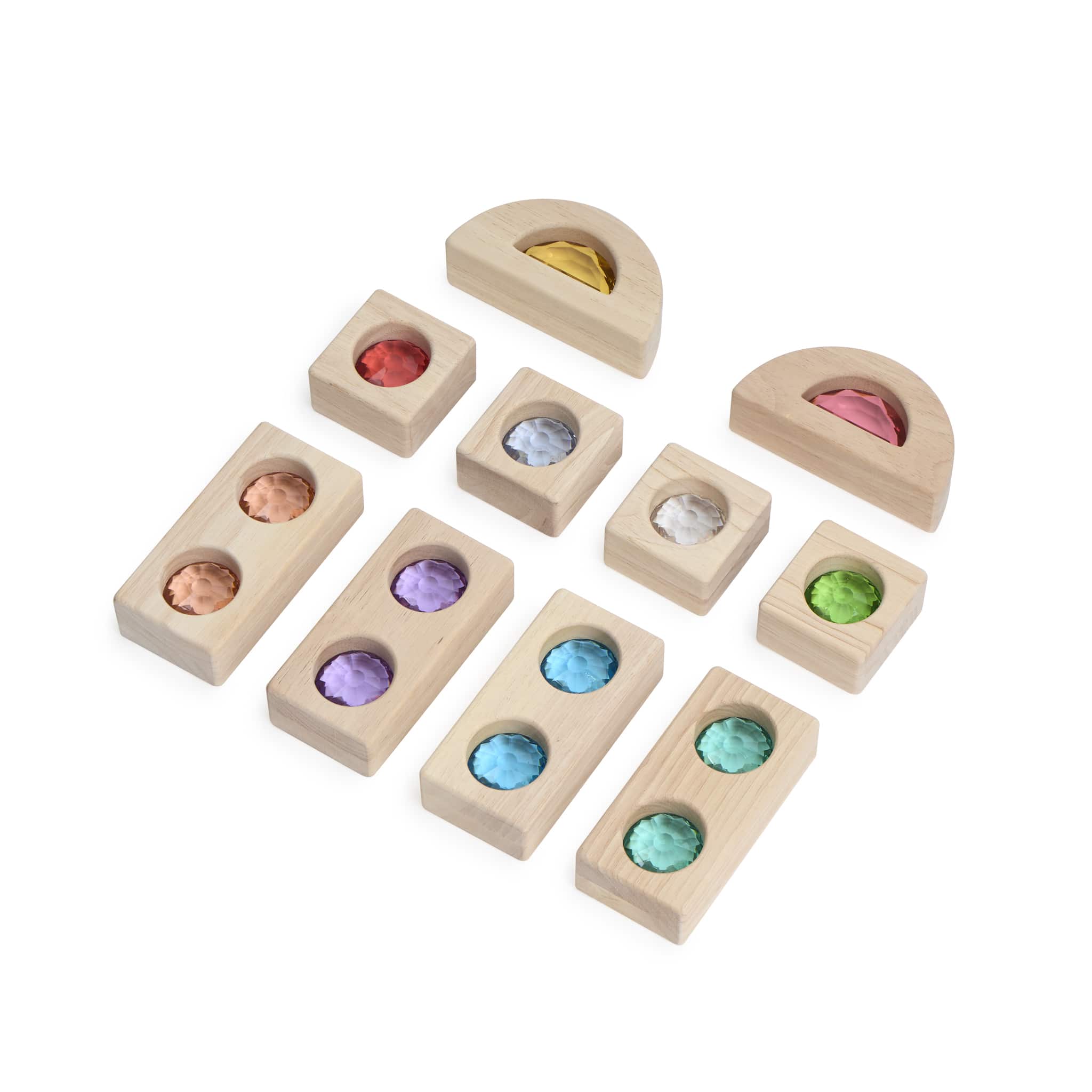 Gemstone Unit Blocks - Set of 10